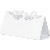 bordkort med sommerfugle