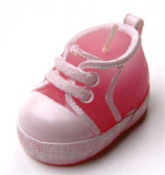 Billede af Figurlys sko pink - 1 stk.