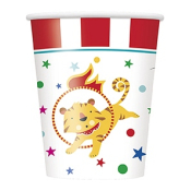 papkrus med cirkus tema