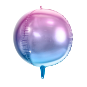 Folieballon i lilla/blå nuancer