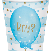 papkrus lyseblå gender reveal