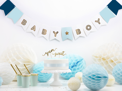 banner til væg babyshower barnedåb