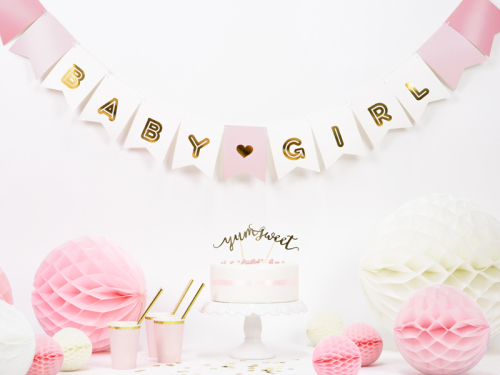 babyshower banner, banner dåb