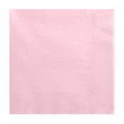 lyserøde servietter