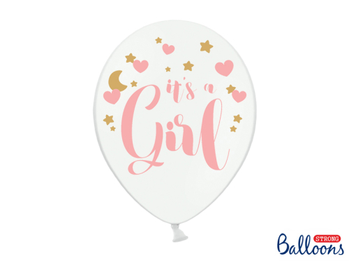 it's a girl balloner
