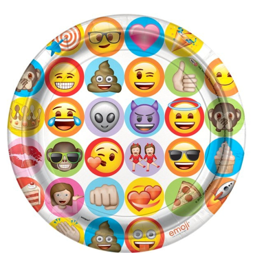 Emoji tallerkner