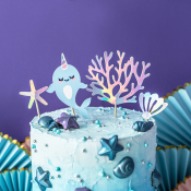 kagepynt havfrue fødselsdag