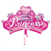 prinsesse folieballon diadem