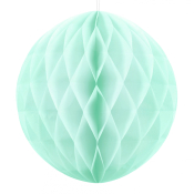 Honeycomb dekorationskugle mint