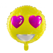 emoji ballon med hjerter