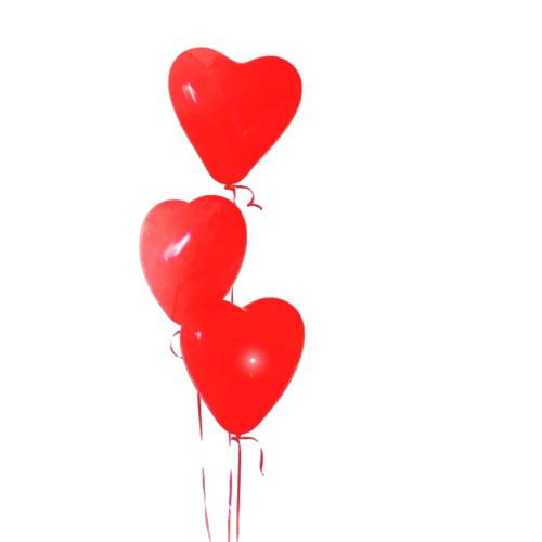 Hjerte balloner