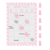 babyshower leg bingo