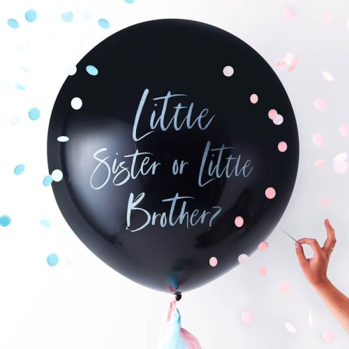 babyshower ballon konfetti