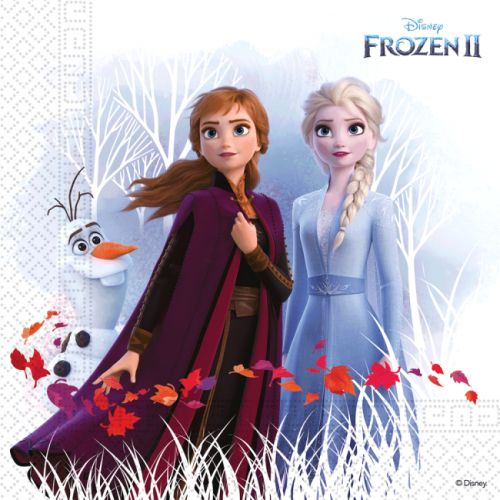 Servietter til Frozen 2 fødselsdag