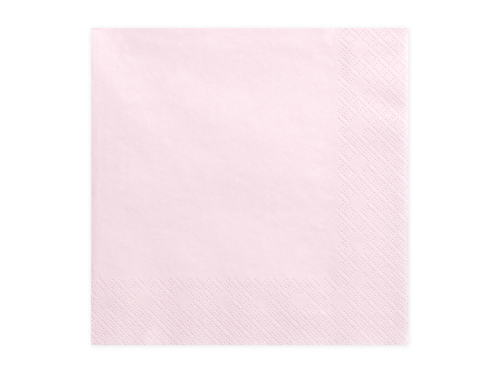 lyserøde servietter 