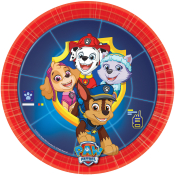 paw patrol engangstallerkner