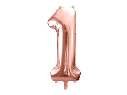 rosegold helium ballon 1