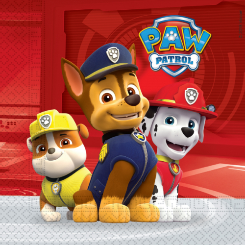 Paw patrol servietter