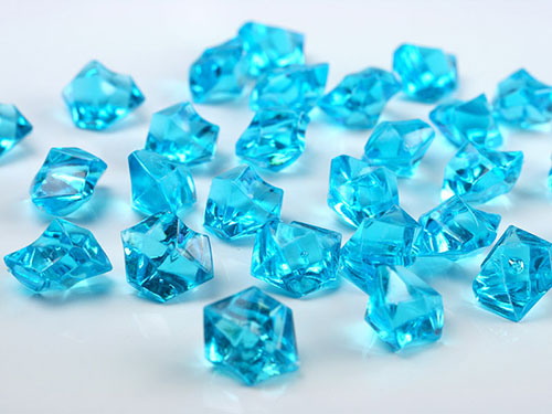 bordpynt krystaller