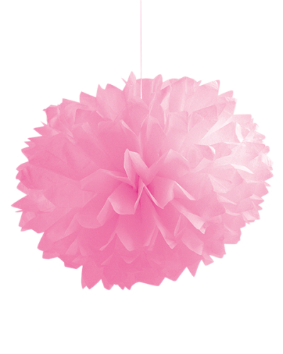 pom pom guirlande pink