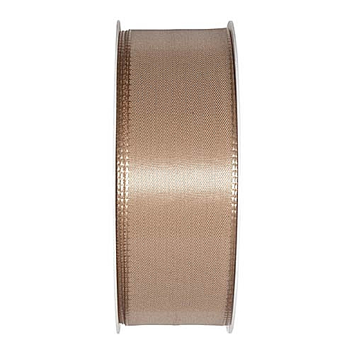 Cappuccino farvet bånd, 40 mm - 1 mtr.