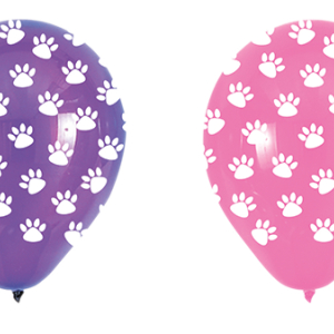 balloner pink og lilla til børnefødselsdag
