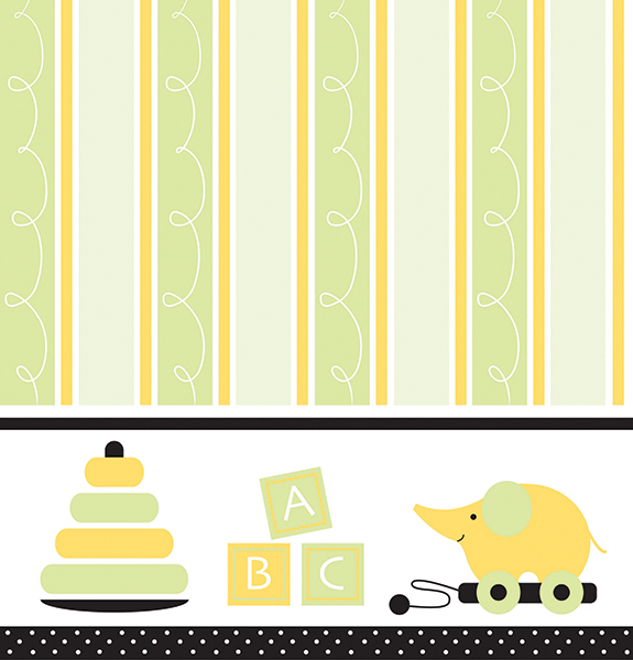 Plastikdug til Baby Shower, fødselsdag, dåb