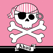 fødselsdag servietter til temafest pirater