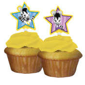 Muffins pynt stjerner med Disney tema ZOU