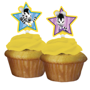 Muffins pynt stjerner med Disney tema ZOU