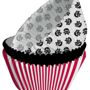 Muffinsforme med pirat tema