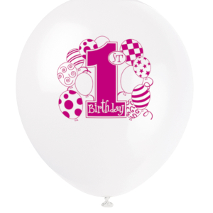 ballon med 1 tal til første fødselsdag hivdt